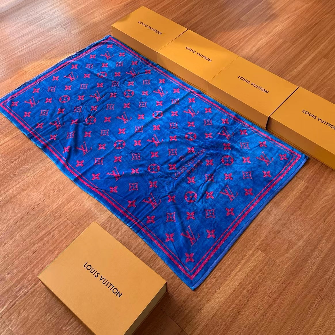 CUSTOM LV BEACH TOWEL 2.0