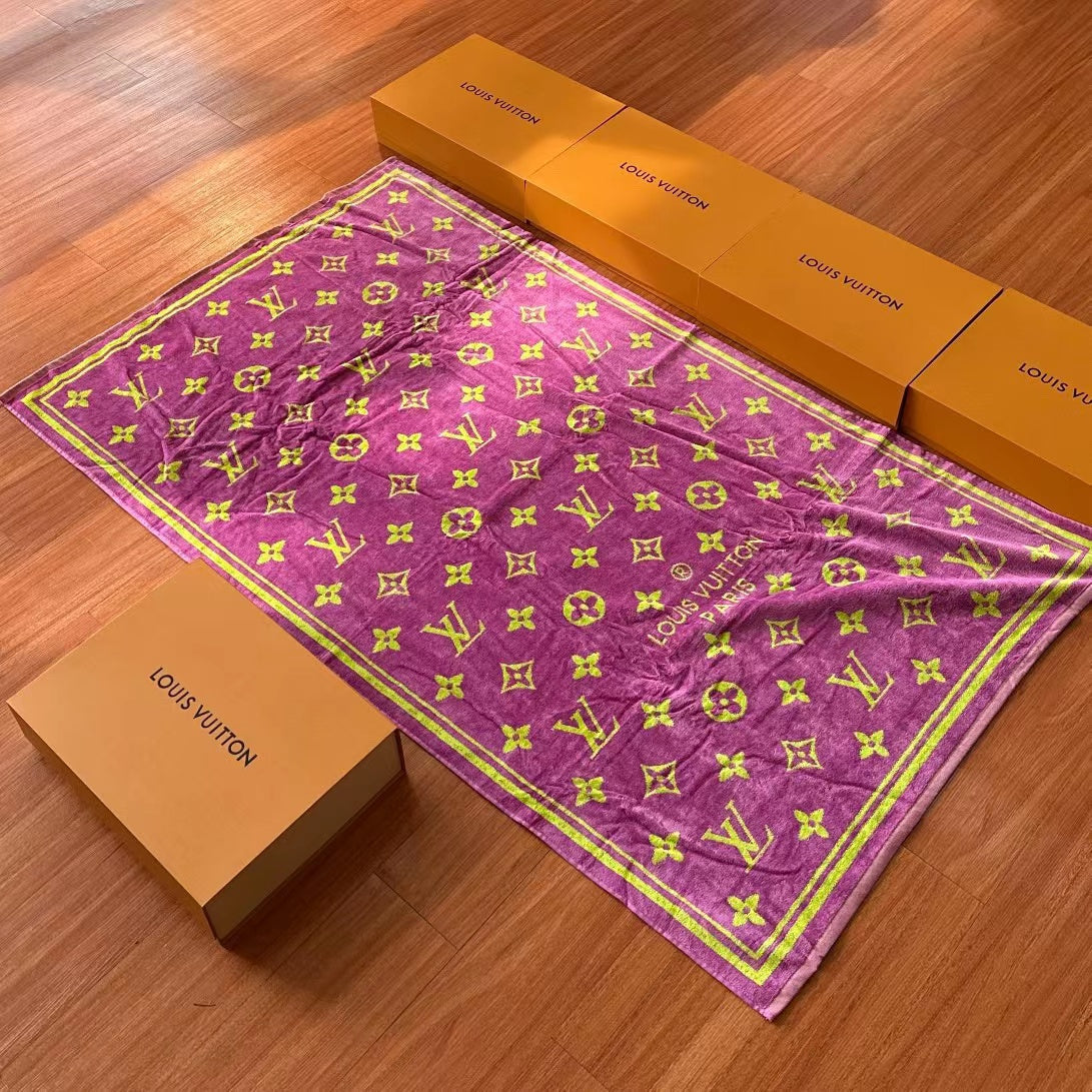 CUSTOM LV BEACH TOWEL 2.0