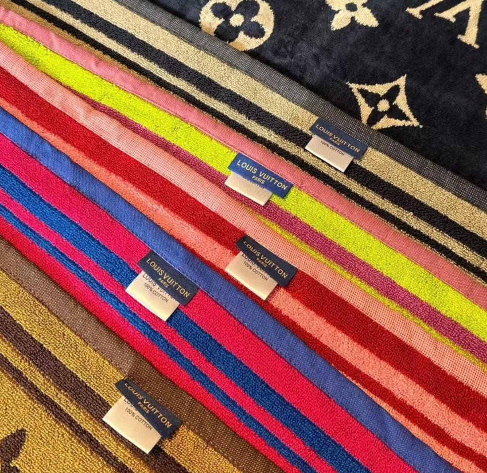 CUSTOM LV BEACH TOWEL 2.0