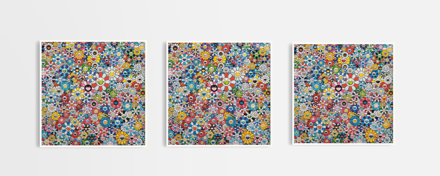 MURAKAMI FLOWER WALL FRAME - THE PENTHOUSE THEORY MURAKAMI