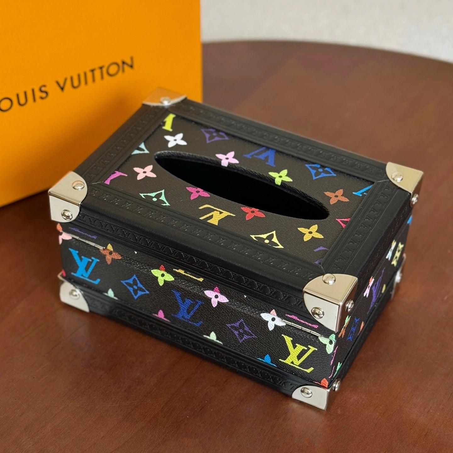 LV TISSUE BOX COVER (MURAKAMI EDITION)