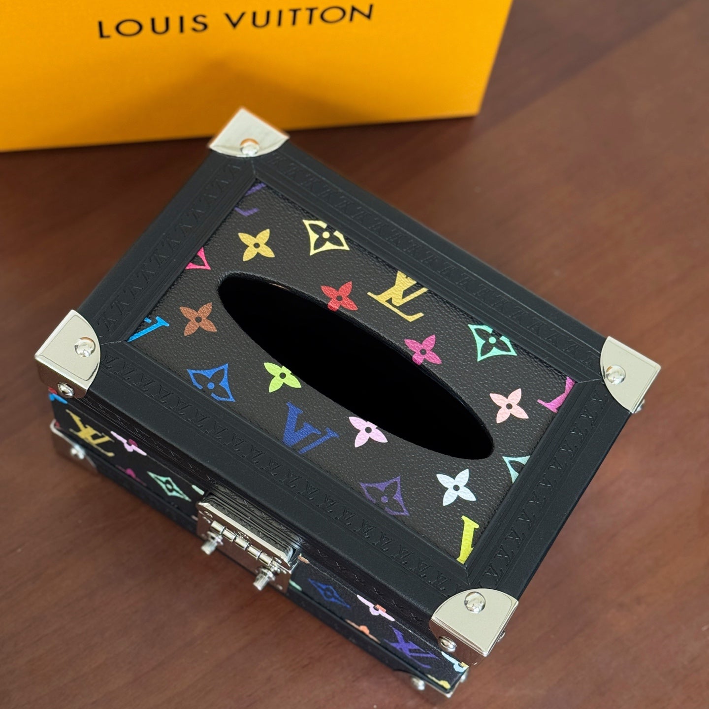 LV TISSUE BOX COVER (MURAKAMI EDITION)