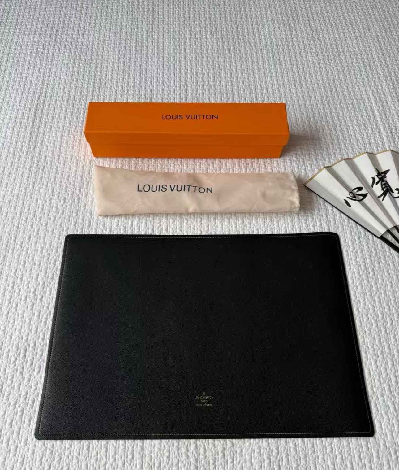 LV CHERRY EATING PLACEMAT (BROWN)