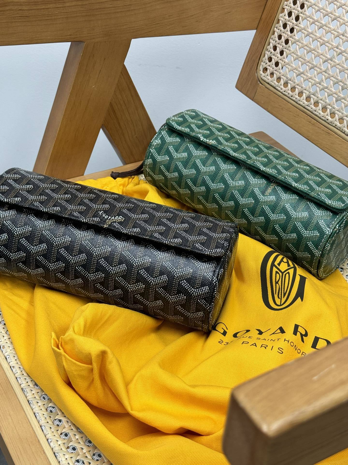 CUSTOM GOYARD WATCH CASE
