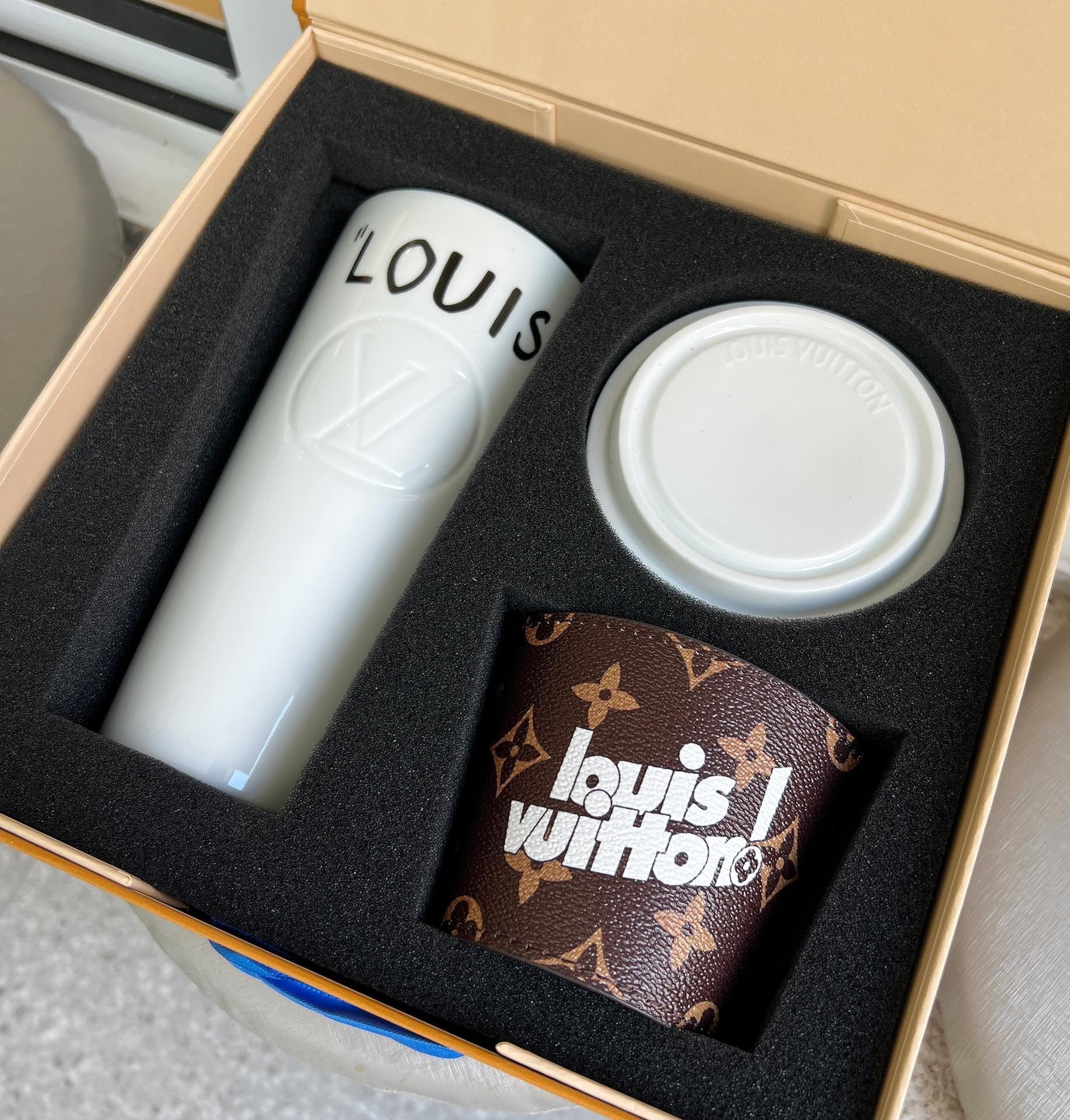 CUSTOM LOUIS COFFEE CUP