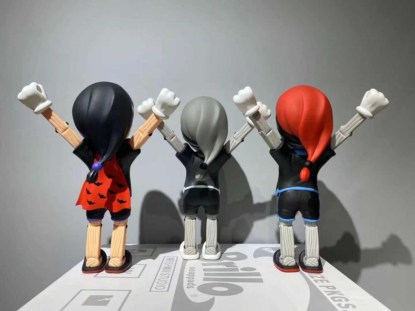 PINOCCHIO FIGURES MONOCHROME (A WOOD AWAKENING)