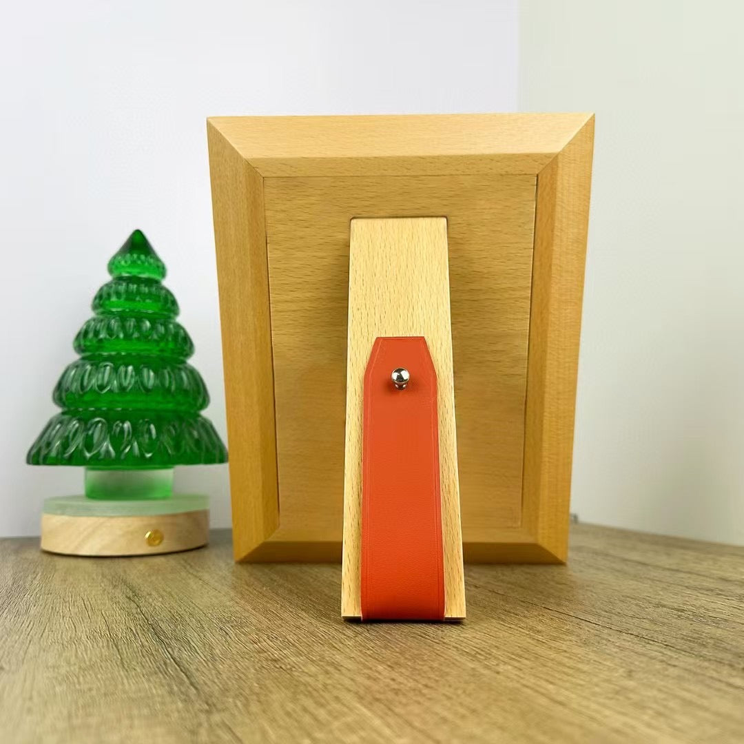 HERMES WOODEN PICTURE FRAME