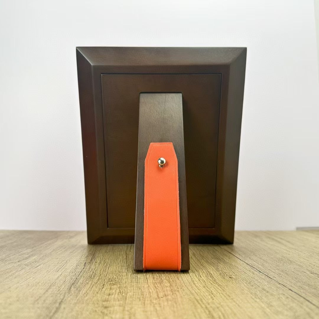 HERMES WOODEN PICTURE FRAME