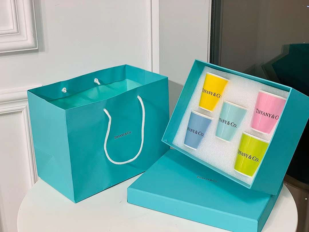 TIFFANY COFFEE CUP SET