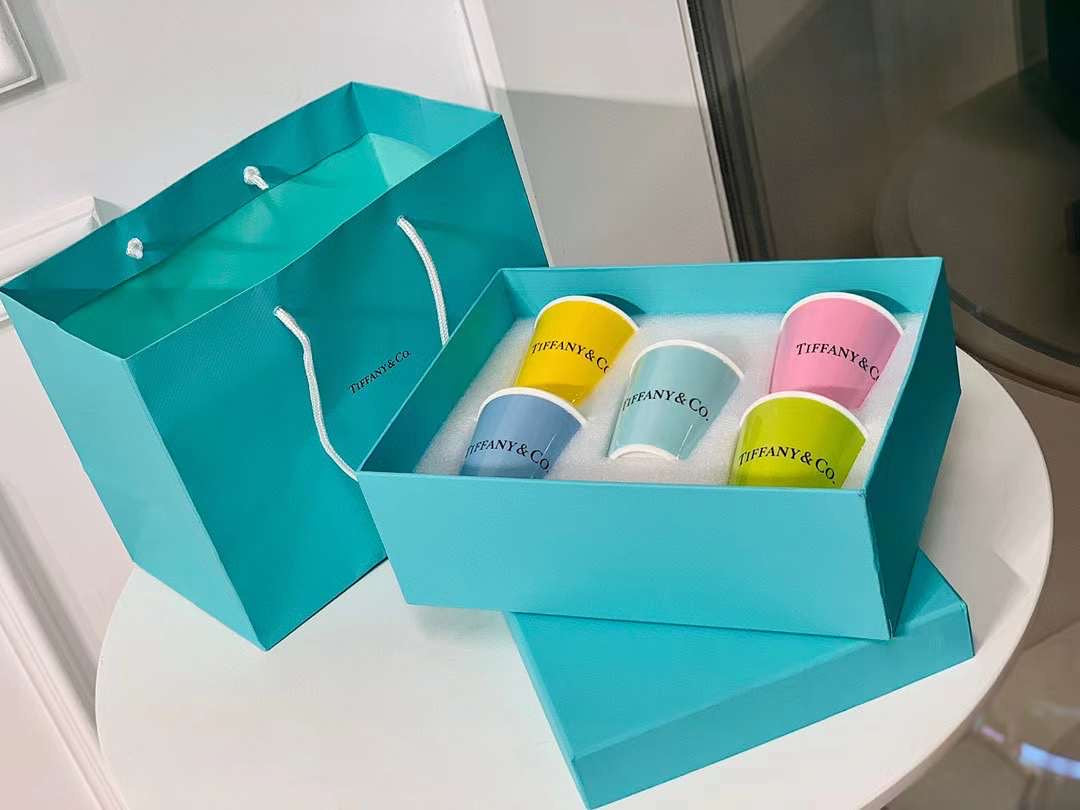 TIFFANY COFFEE CUP SET