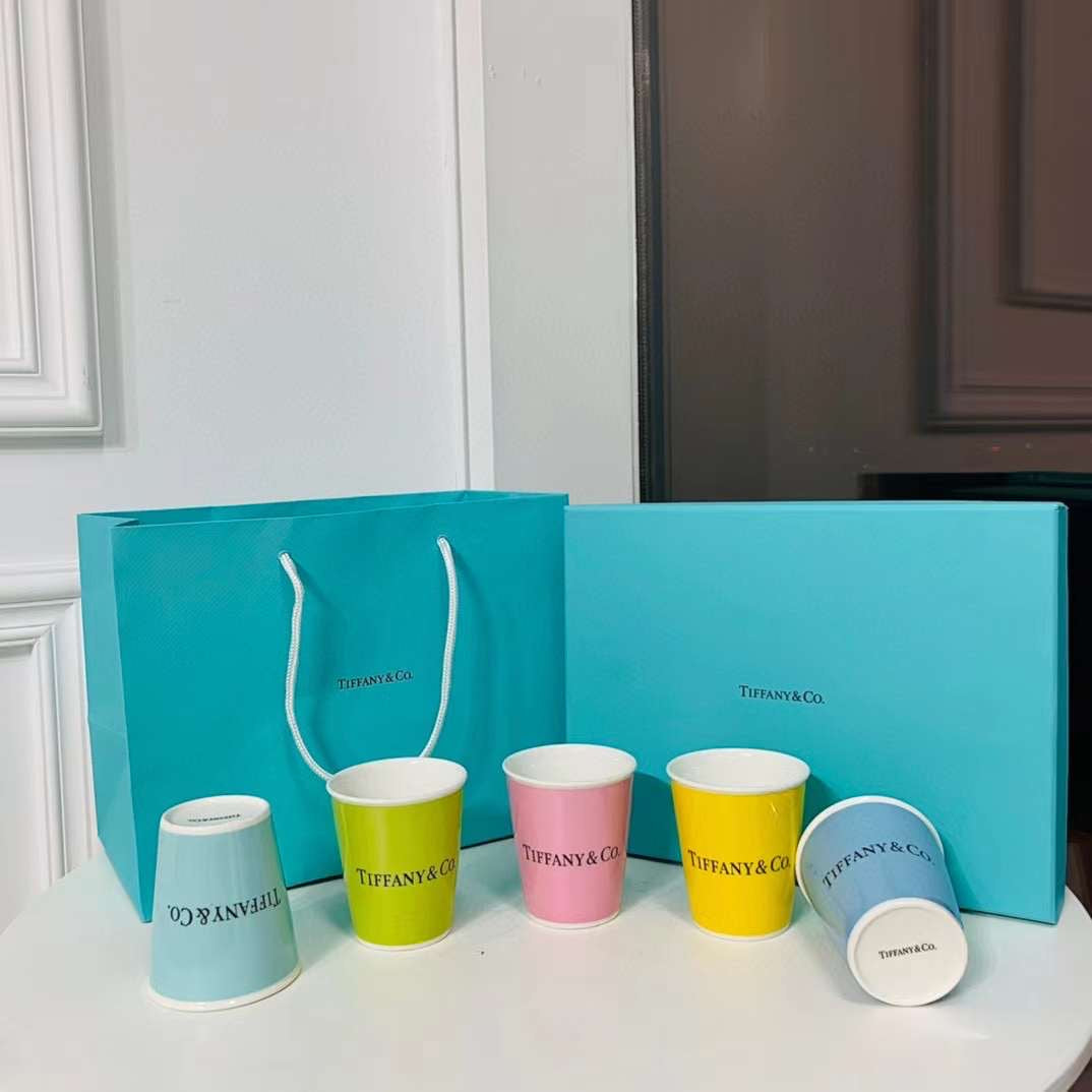 TIFFANY COFFEE CUP SET