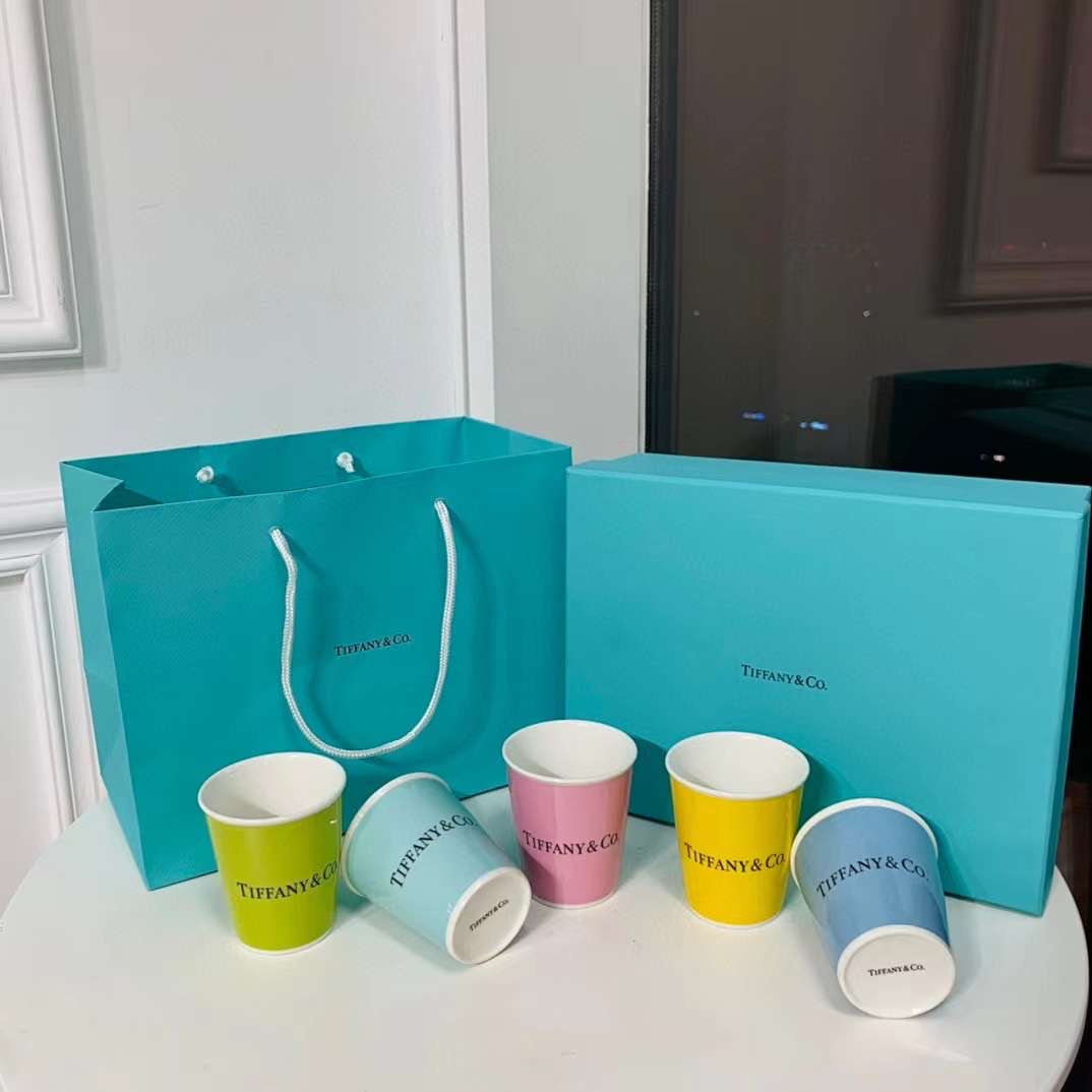 TIFFANY COFFEE CUP SET