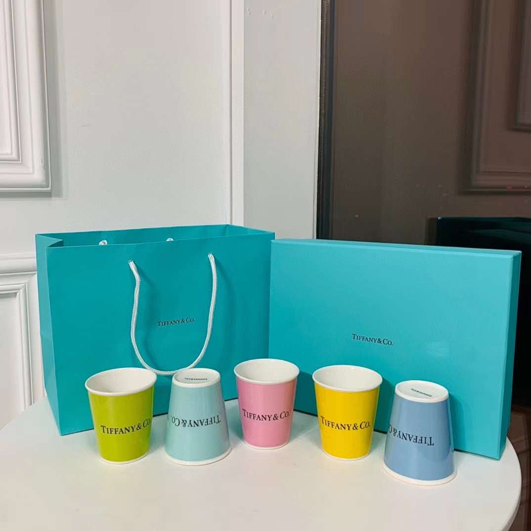 TIFFANY COFFEE CUP SET