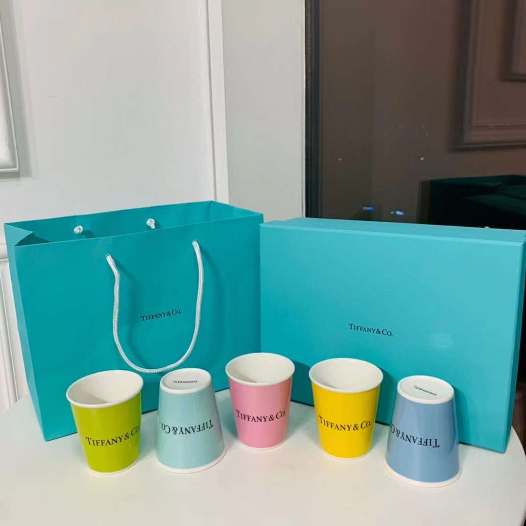 TIFFANY COFFEE CUP SET