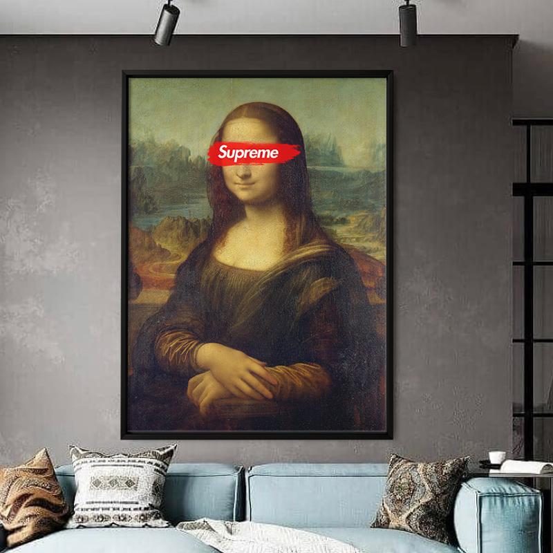 SUPREME "MONA LISA" WALL FRAME - THE PENTHOUSE THEORY SUPREME