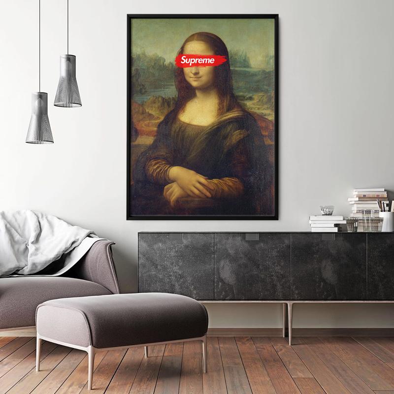SUPREME "MONA LISA" WALL FRAME - THE PENTHOUSE THEORY SUPREME