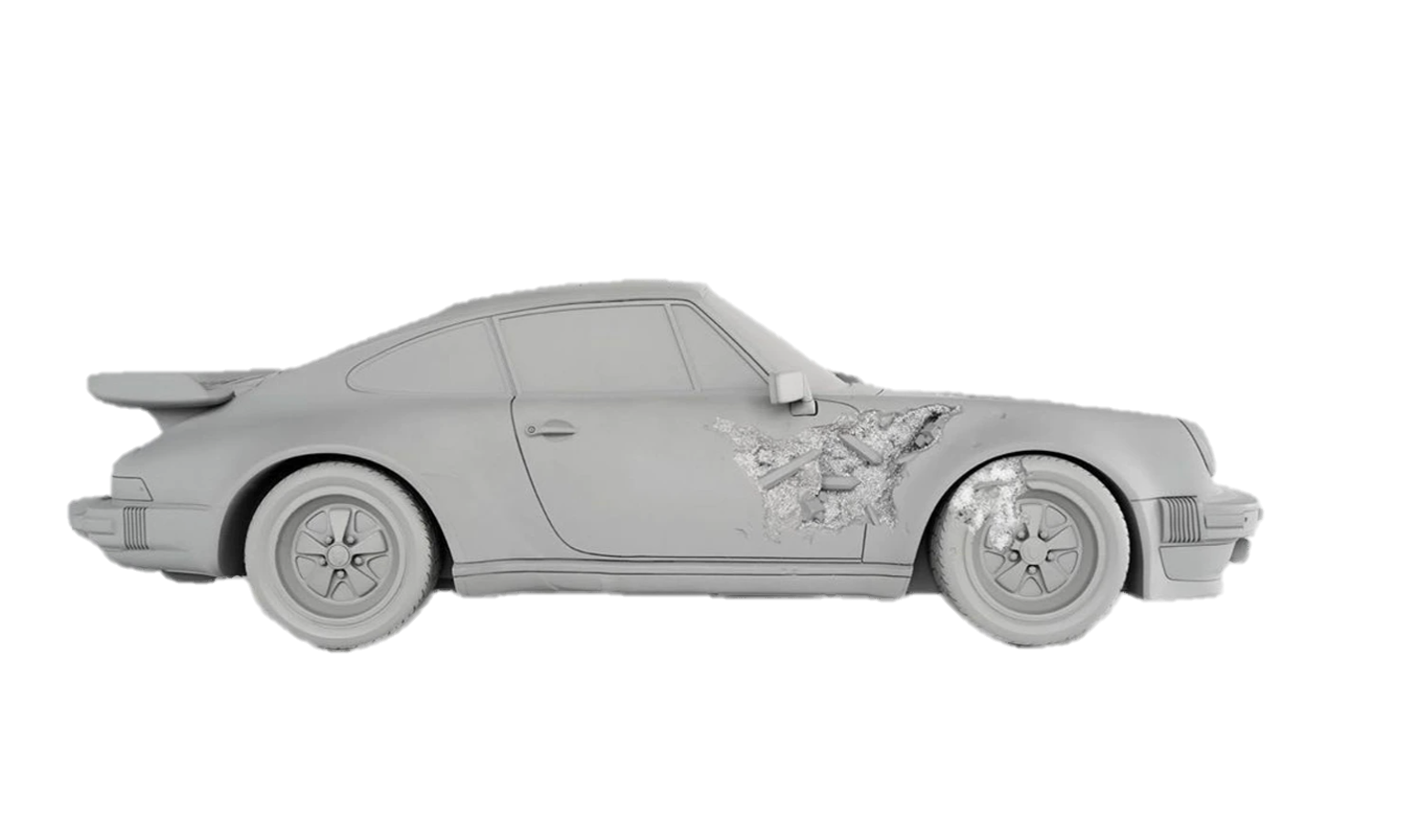 ERODED PORSCHE 911 TURBO RELIC