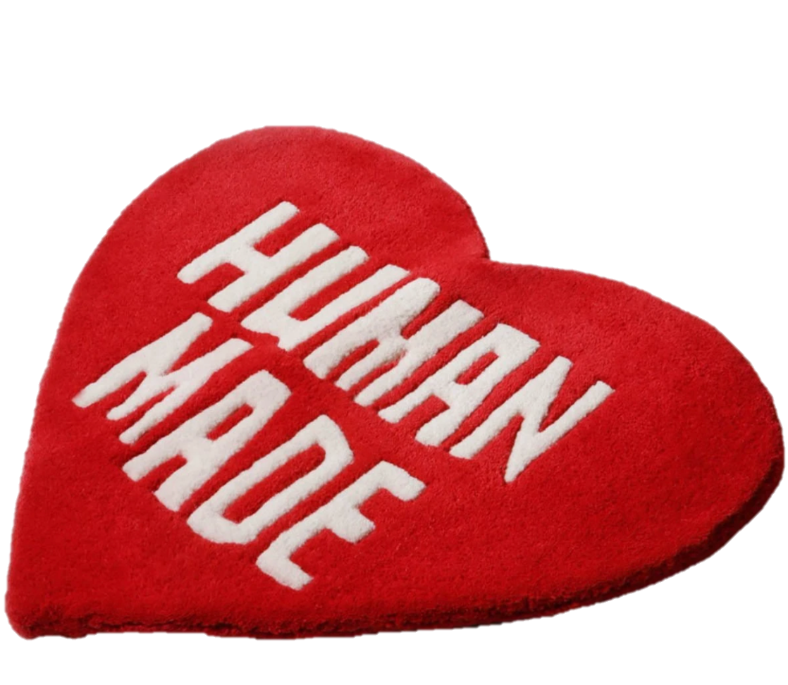 HUMAN MADE HEART RUG - THE PENTHOUSE THEORY Human Made
