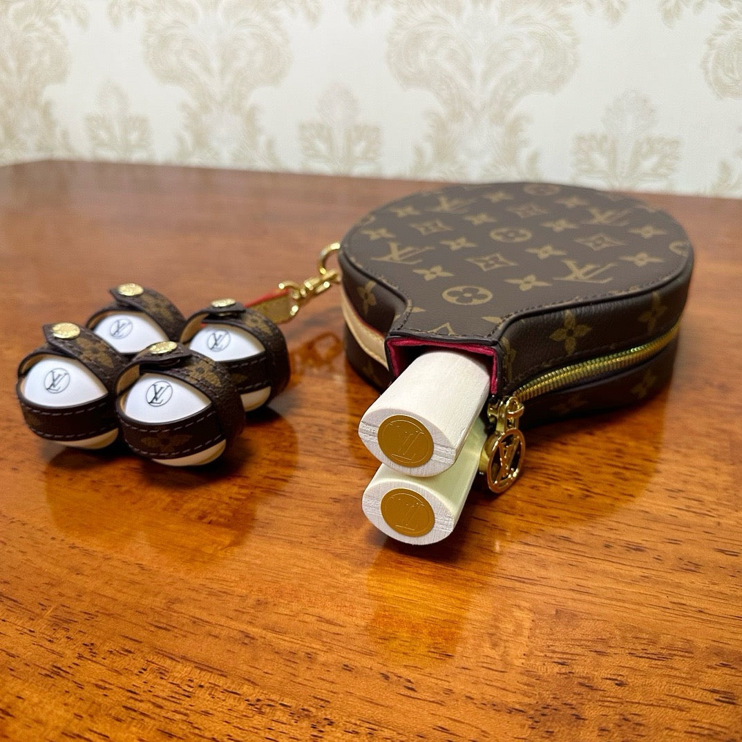 CUSTOM LV PING PONG SET