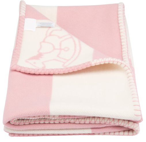 HERMES WOOL ADADA AVALON BABY THROW BLANKET