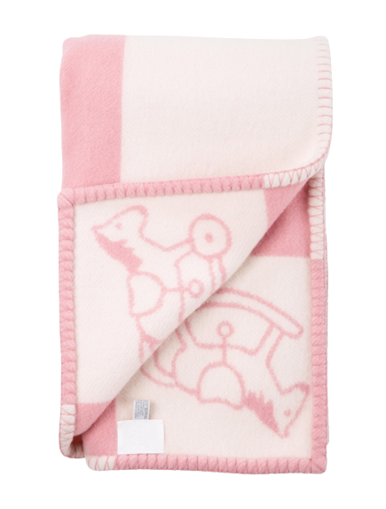 HERMES WOOL ADADA AVALON BABY THROW BLANKET