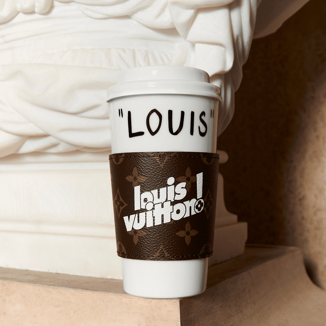 CUSTOM LOUIS COFFEE CUP