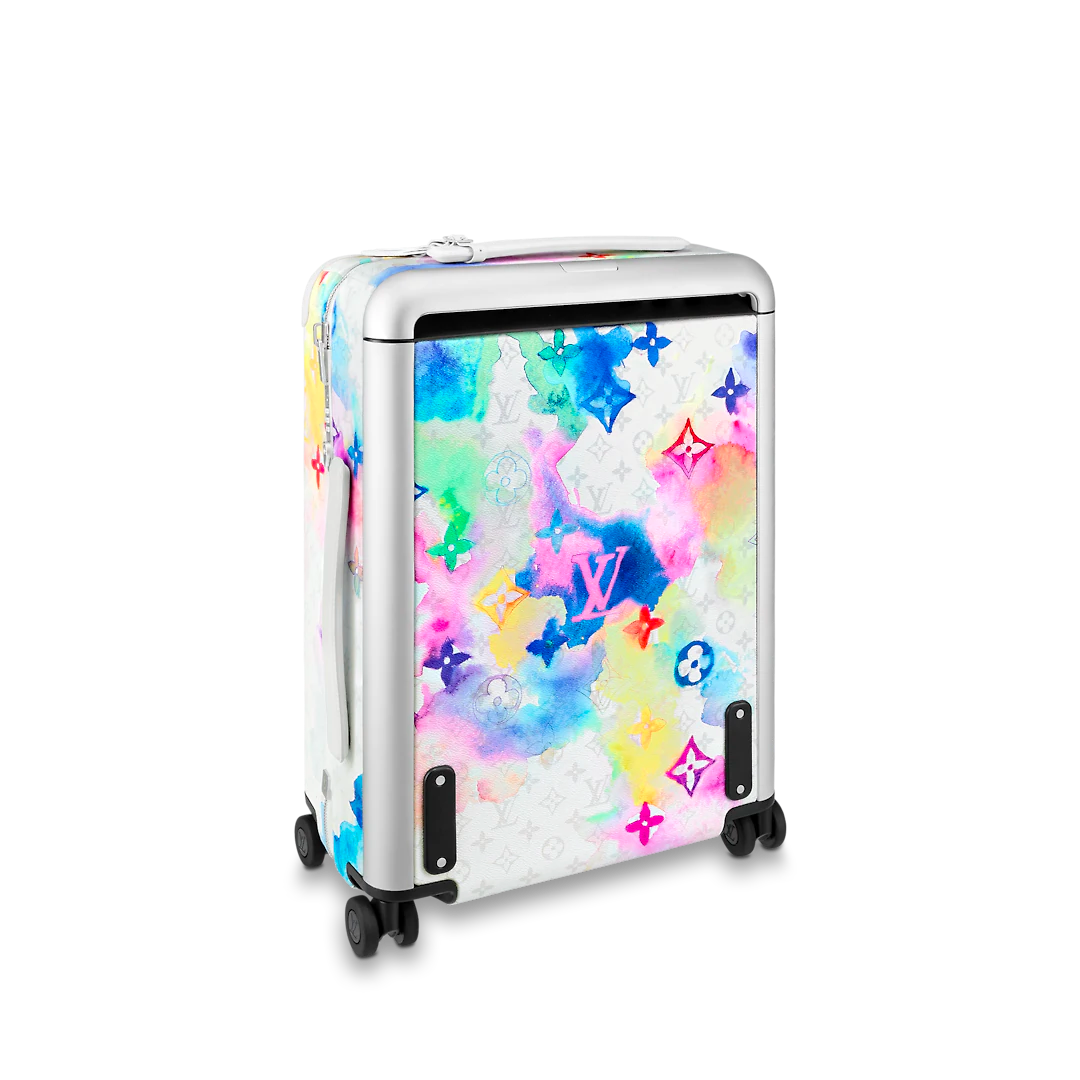 CUSTOM WATERCOLOUR MONOGRAM 37L HORIZON 55 SUITCASE