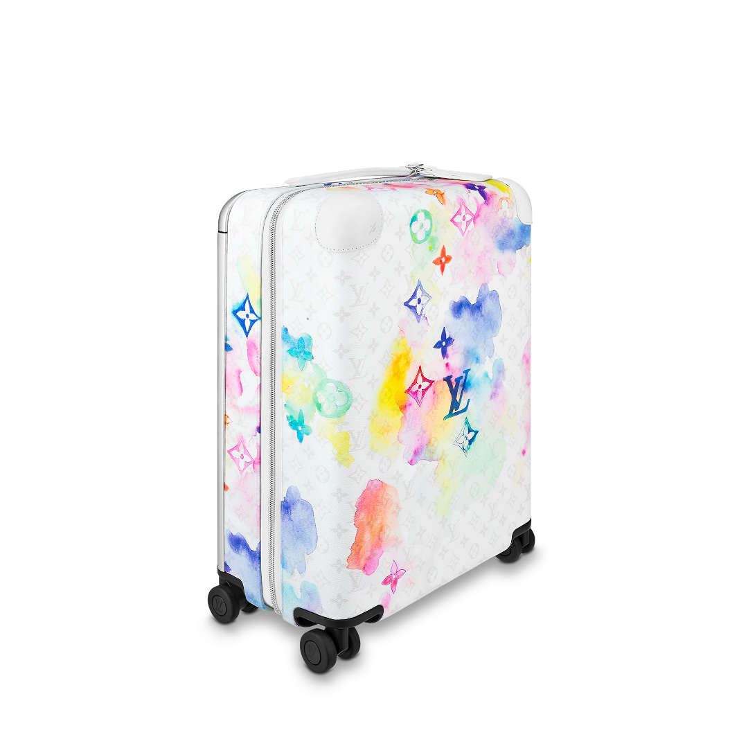 CUSTOM WATERCOLOUR MONOGRAM 37L HORIZON 55 SUITCASE