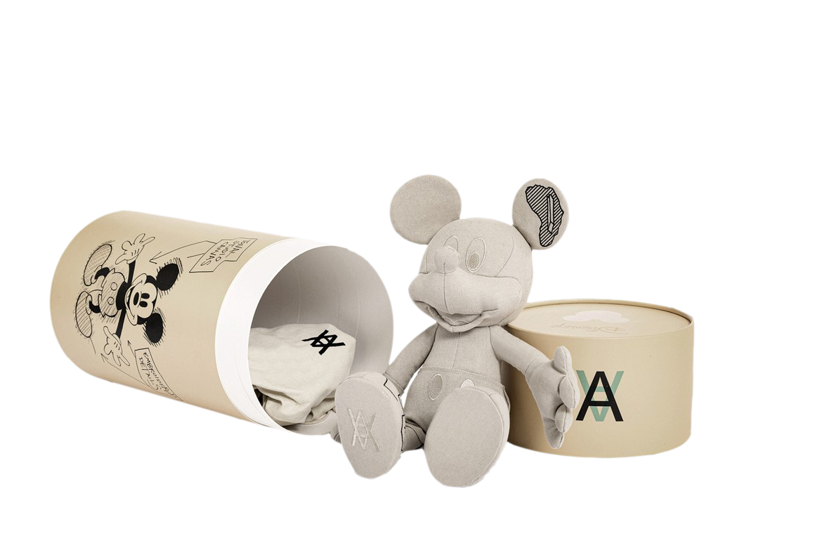 DANIEL ARSHAM X DISNEY X APPORTFOLIO MICKEY MOUSE PLUSH - THE PENTHOUSE THEORY DISNEY