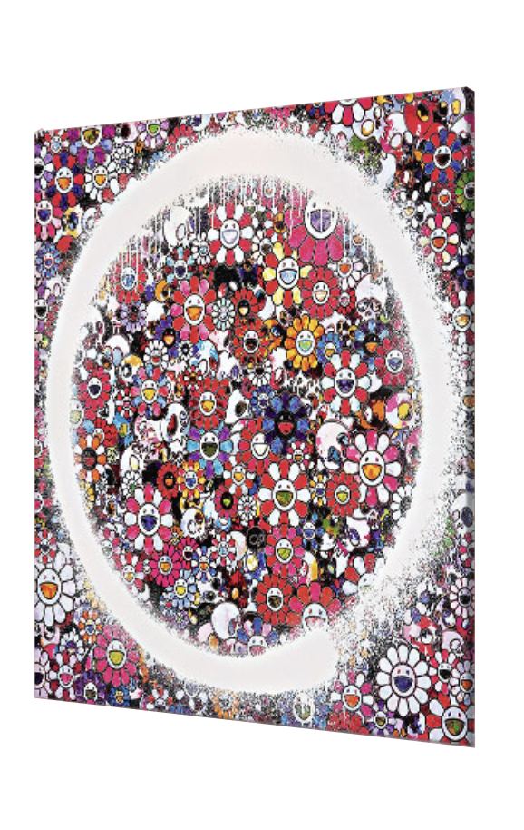 TAKASHI MURAKAMI X VIRGIL ABLOH HOLLOW WALL FRAME - THE PENTHOUSE THEORY Off White