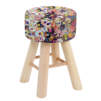 TAKASHI MURAKAMI HIGH STOOL - THE PENTHOUSE THEORY MURAKAMI