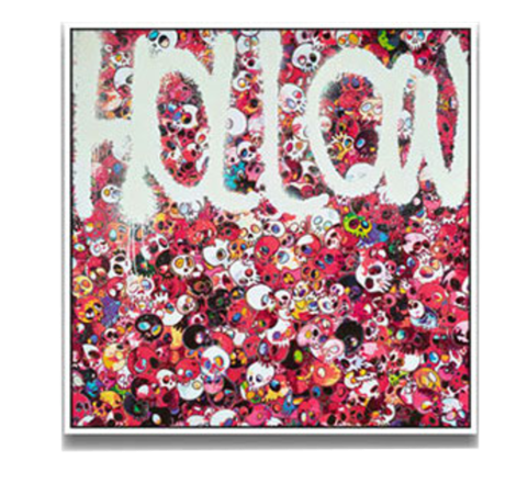TAKASHI MURAKAMI X VIRGIL ABLOH HOLLOW WALL FRAME - THE PENTHOUSE THEORY Off White
