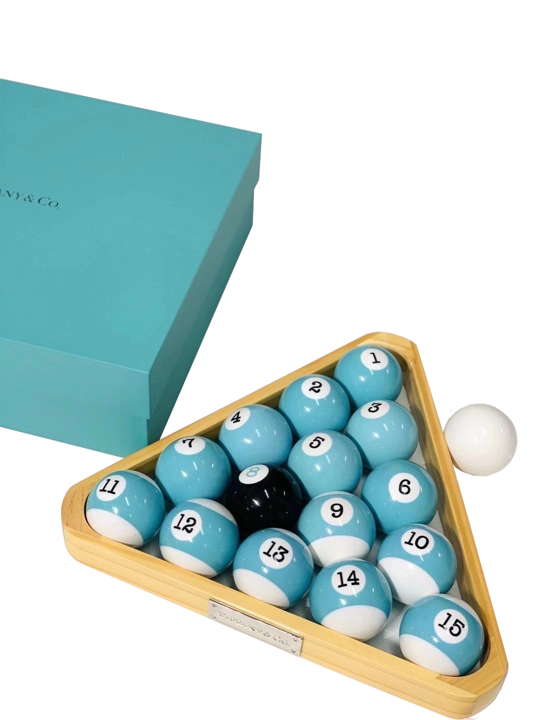 TIFFANY & CO POOL TABLE SET