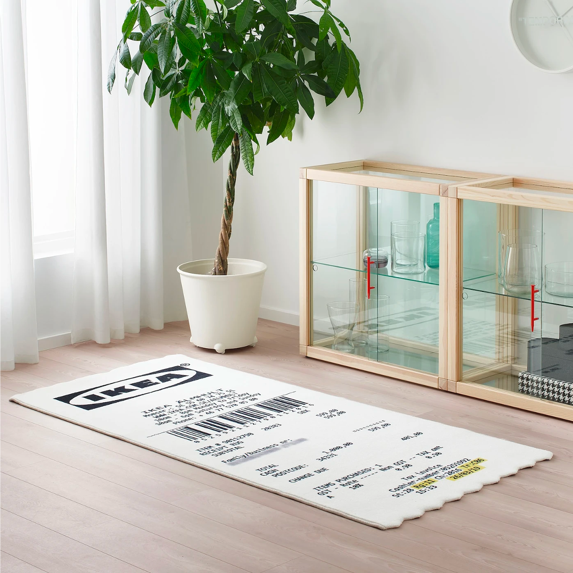 IKEA MARKERAD RECEIPT RUG - THE PENTHOUSE THEORY Off White