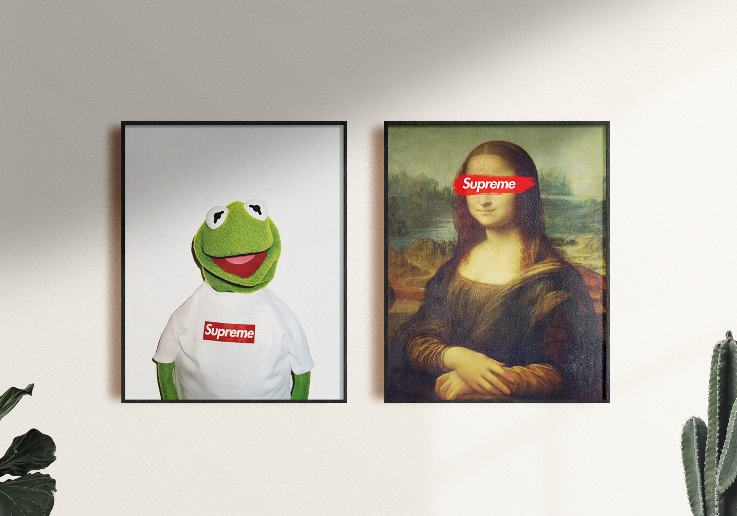 SUPREME "MONA LISA" WALL FRAME - THE PENTHOUSE THEORY SUPREME