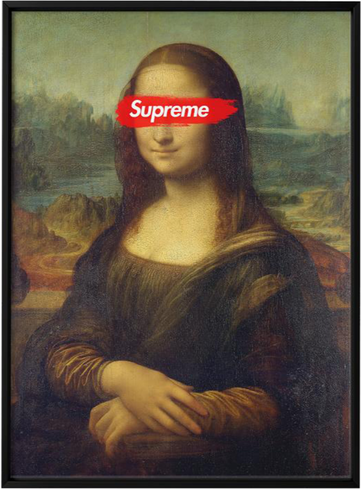 SUPREME "MONA LISA" WALL FRAME - THE PENTHOUSE THEORY SUPREME