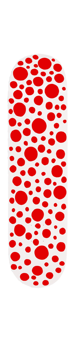 YAYOI KUSAMA SKATEBOARD DECK - THE PENTHOUSE THEORY YAYOI KUSAMA