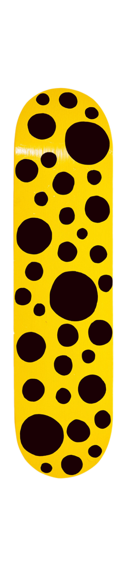 YAYOI KUSAMA SKATEBOARD DECK - THE PENTHOUSE THEORY YAYOI KUSAMA