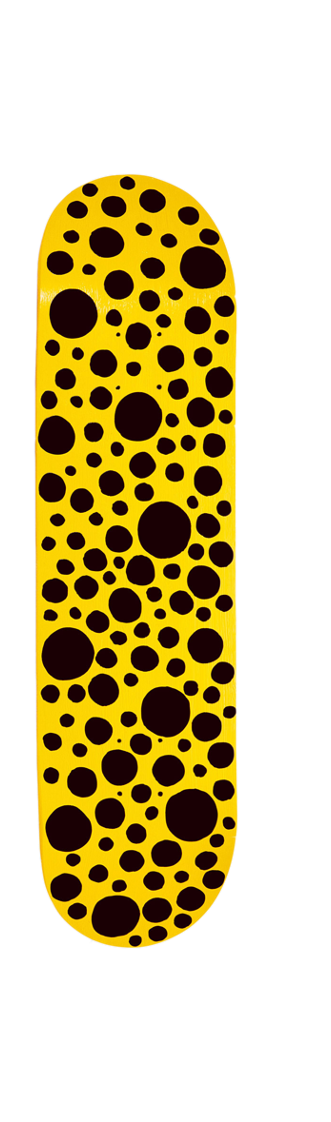 YAYOI KUSAMA SKATEBOARD DECK - THE PENTHOUSE THEORY YAYOI KUSAMA