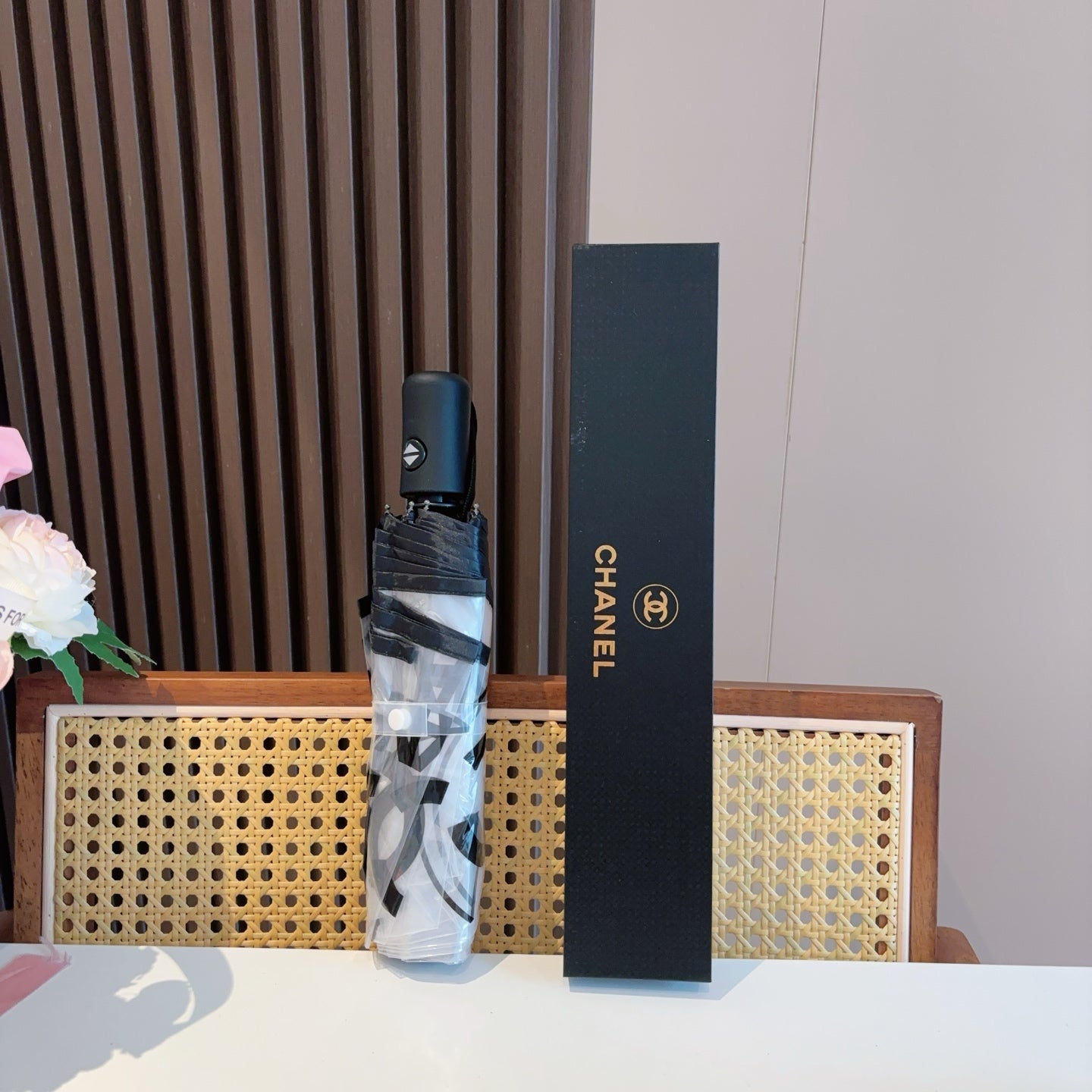 COCO TRANSPARENT RETRACTABLE UMBRELLA