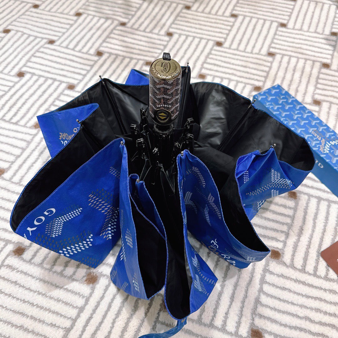 CUSTOM GOYARD RETRACTABLE UMBRELLA