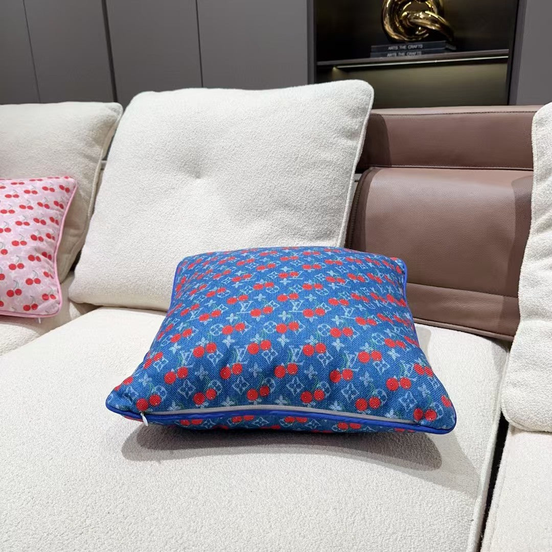 LV CHERRY PILLOW 2.0