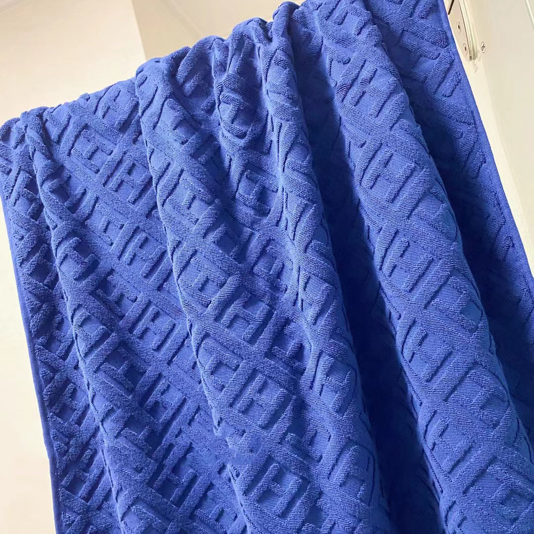 CUSTOM HERMES BEACH TOWEL