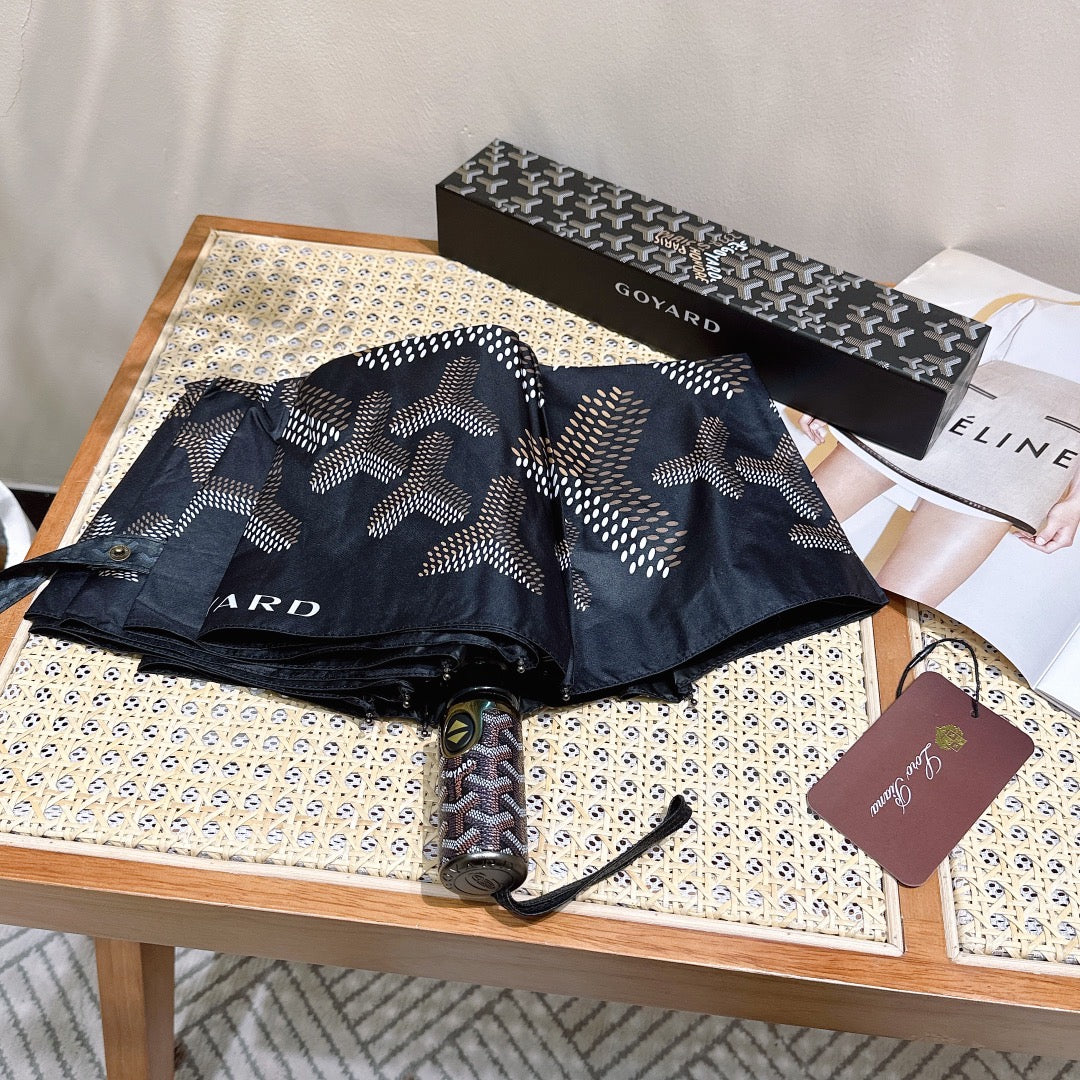 CUSTOM GOYARD RETRACTABLE UMBRELLA