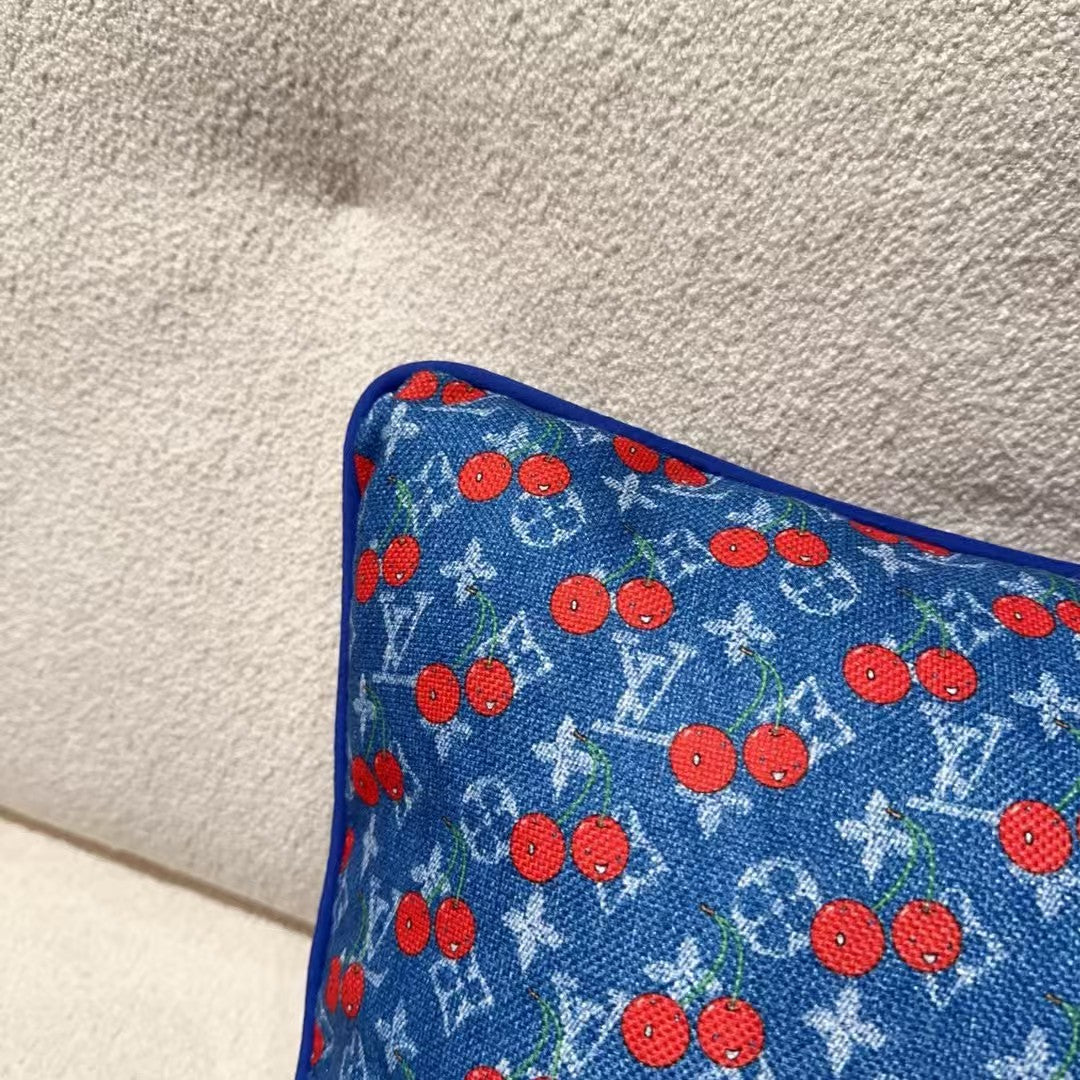 LV CHERRY PILLOW 2.0