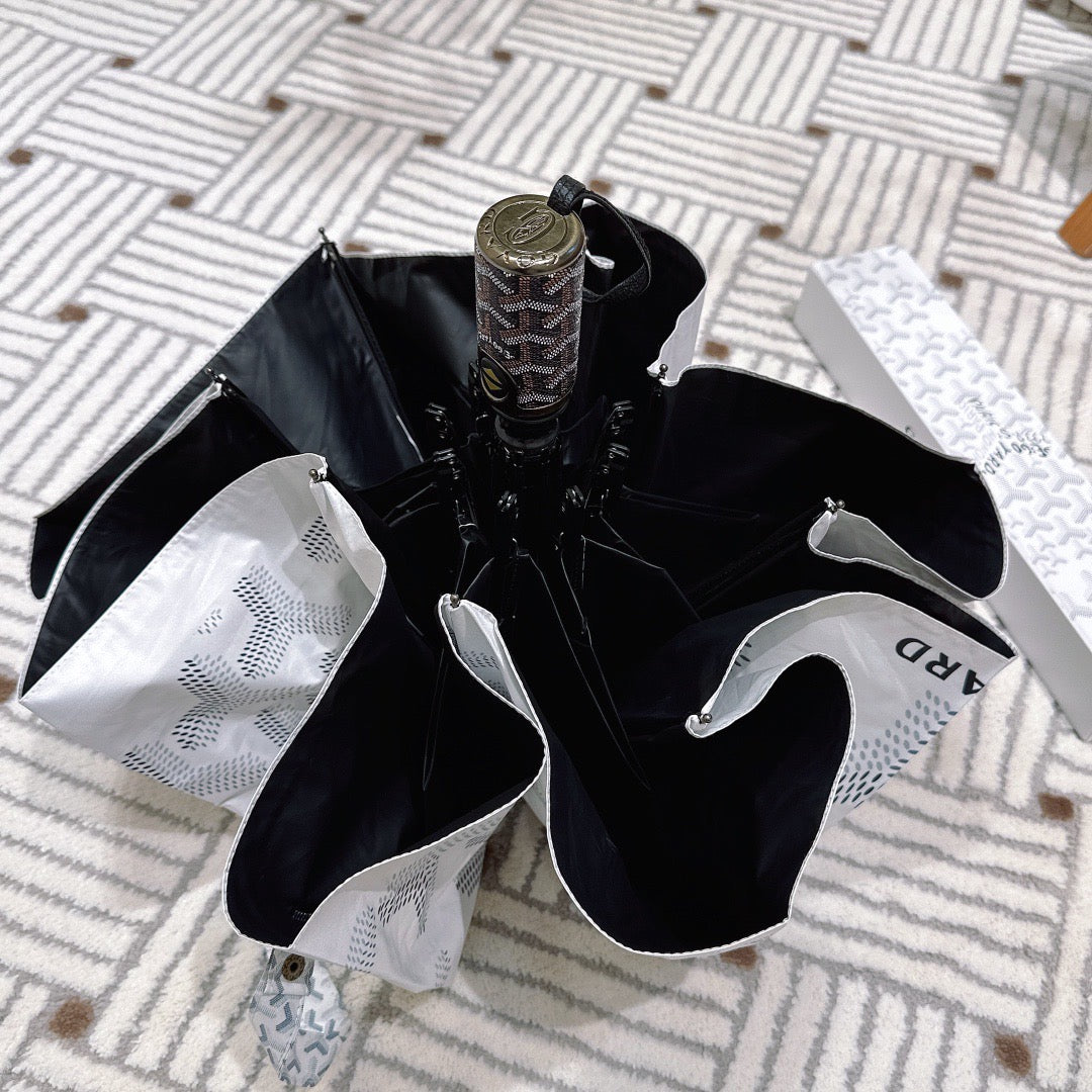 CUSTOM GOYARD RETRACTABLE UMBRELLA