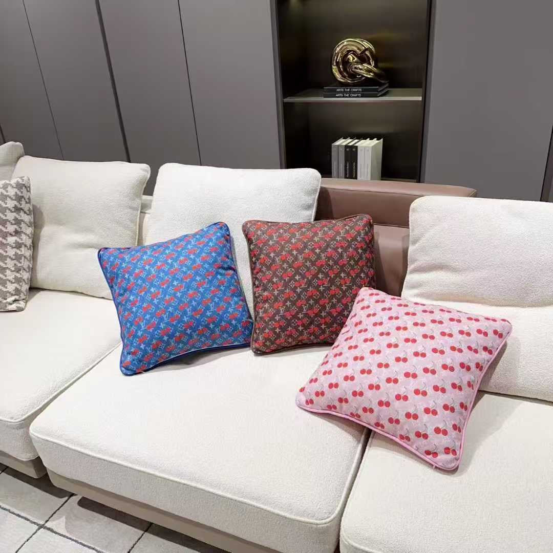 LV CHERRY PILLOW 2.0