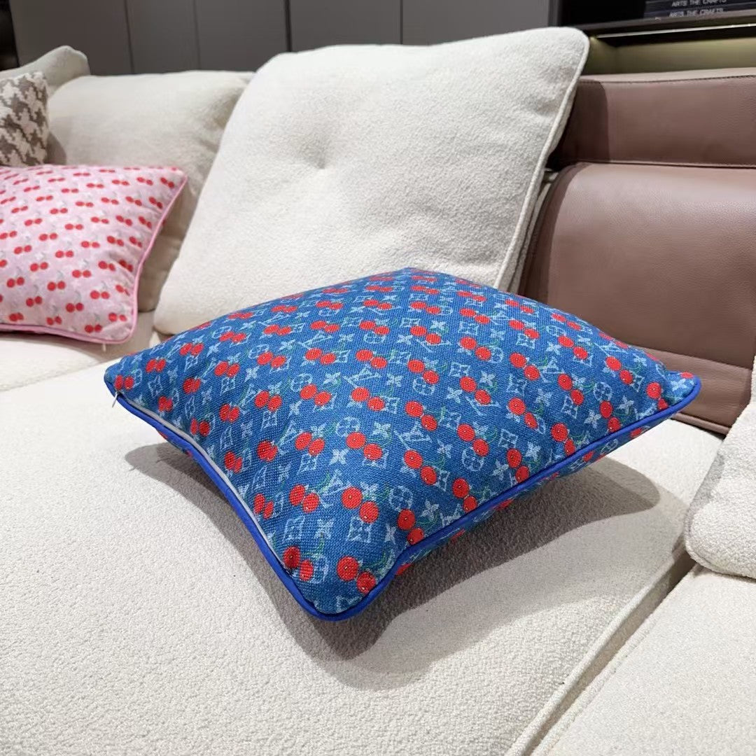 LV CHERRY PILLOW 2.0