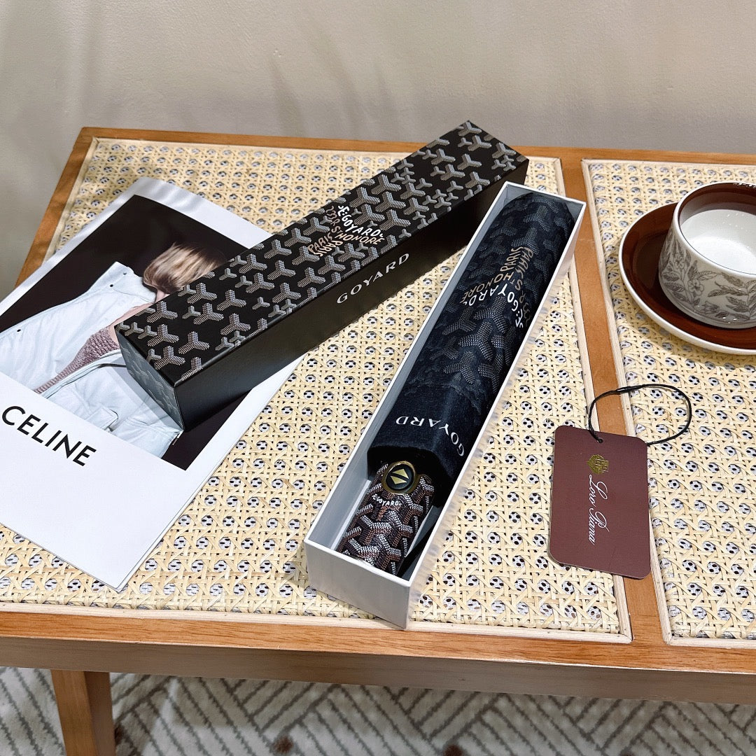 CUSTOM GOYARD RETRACTABLE UMBRELLA