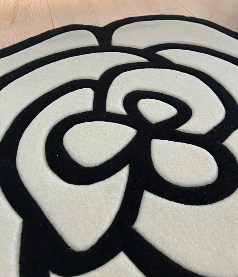 COCO CAMELLIA FLOWER RUG